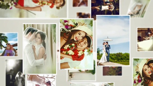 温馨浪漫结婚婚礼照片记录册场景3预览图