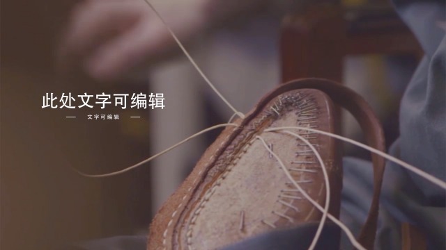 精美简约品牌鞋子宣传推广视频场景4预览图