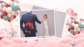 婚礼一张一张放下的照片相册视频模板场景4预览图