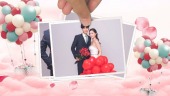 婚礼一张一张放下的照片相册视频模板场景5预览图