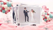 婚礼一张一张放下的照片相册视频模板场景12预览图