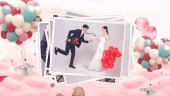 婚礼一张一张放下的照片相册视频模板场景13预览图