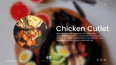 时尚杂志风西餐美食菜品展示视频场景5预览图