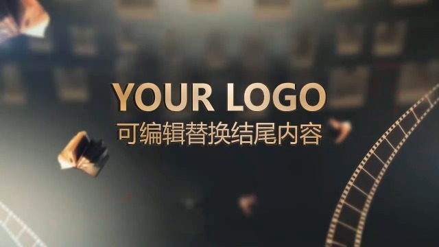 金属质感企业logo片头视频场景2预览图