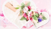 粉色浪漫婚礼爱情情人节纪念相册场景4预览图