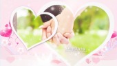 粉色浪漫婚礼爱情情人节纪念相册场景7预览图