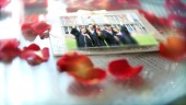 浪漫玫瑰花瓣七夕情人节电子相册场景10预览图