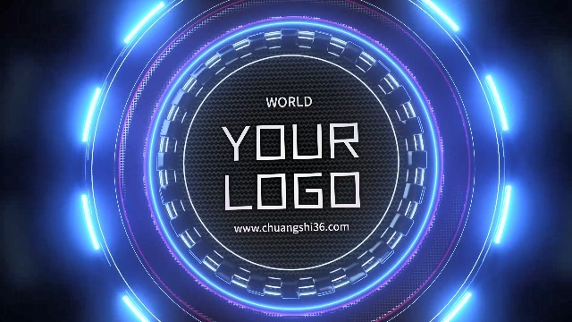 个性企业logo展示视频场景2预览图