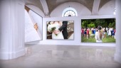 三维展览画廊浪漫婚礼电子相册场景4预览图
