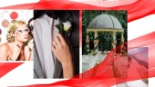 漂浮丝带浪漫婚礼相册展示场景4预览图
