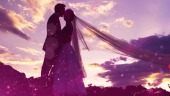 浪漫紫色爱情婚礼电子相册视频场景5预览图