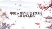中国风水墨美容养生宣传推广场景23预览图