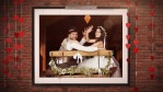 复古室内浪漫婚礼照片墙电子相册场景6缩略图