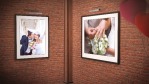 复古室内浪漫婚礼照片墙电子相册场景10缩略图