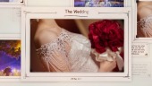 浪漫婚礼照片电子相册展示场景8预览图
