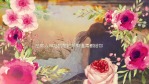 水彩画浪漫花朵幻灯片婚礼相册场景8缩略图