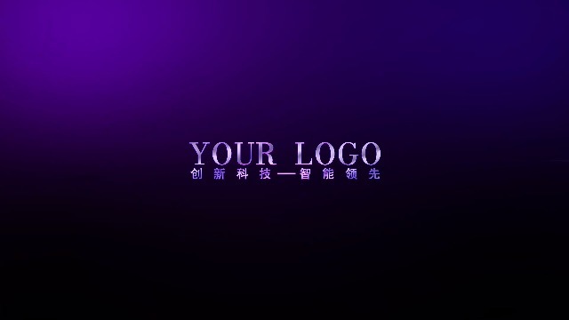 紫色LOGO演绎视频场景2预览图