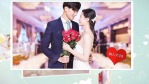 简约清新浪漫爱心婚礼婚纱展示视频场景12缩略图