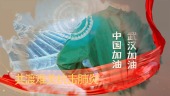 武汉加油金属字体图文宣传视频场景2预览图