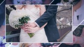 简单浪漫婚礼相册照片开场场景5预览图