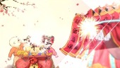 新年拜年片头春节风俗插画过大年场景5预览图