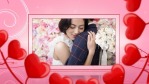 婚礼浪漫爱心花环婚礼幻灯片视频场景6缩略图