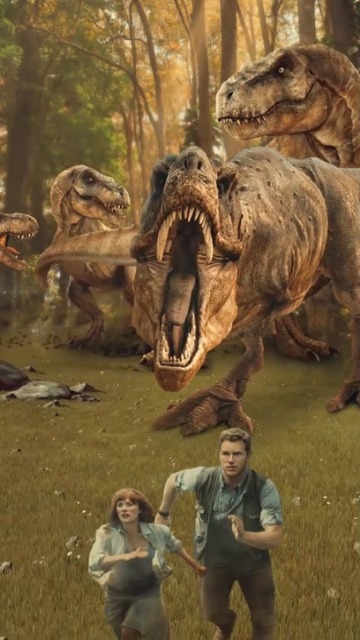 侏罗纪躲避恐龙搞笑视频缩略图