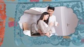 中国风创意剪纸婚礼相册展示视频场景7预览图