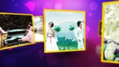 唯美紫色浪漫爱情婚礼相册场景10预览图