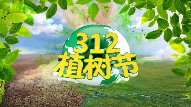 清新风格312植树节宣传视频缩略图