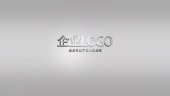 简约高端银灰色企业LOGO视频场景1预览图