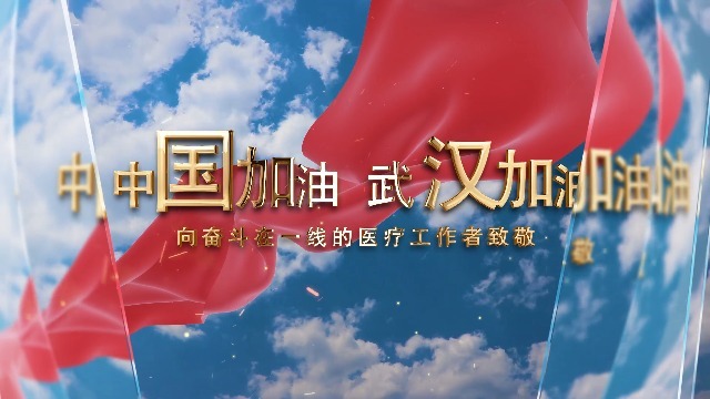 武汉加油中国加油疫情防护宣传视频场景2预览图