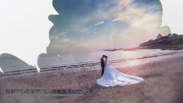 清新简约婚礼结婚纪念相册场景3预览图