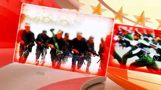 庆祝八一建军节宣传视频场景2预览图