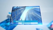 商务蓝色logo企业文化展示宣传片视频场景4预览图