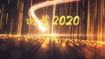 2021高端大气金色粒子光效企业年会片头视频场景2缩略图